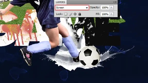 آموزش طراحی پس زمینه ورزشی در فتوشاپ